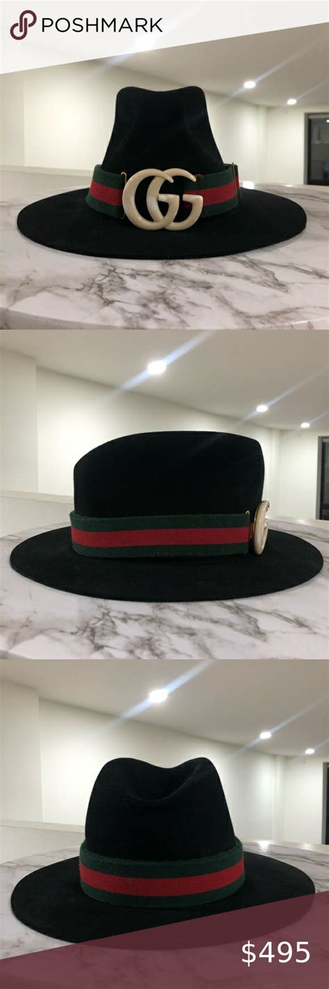 gucci caps black|cowboy hat from gucci.